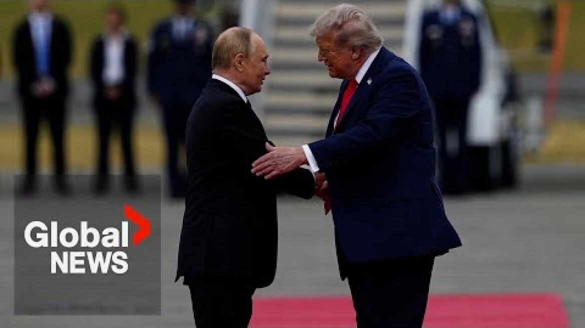 Trump and Putin meet for high-stakes summit in Alaska | FULL