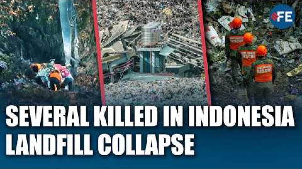 Five DEAD After Garbage Collapse At Indonesia’s Largest Landfill