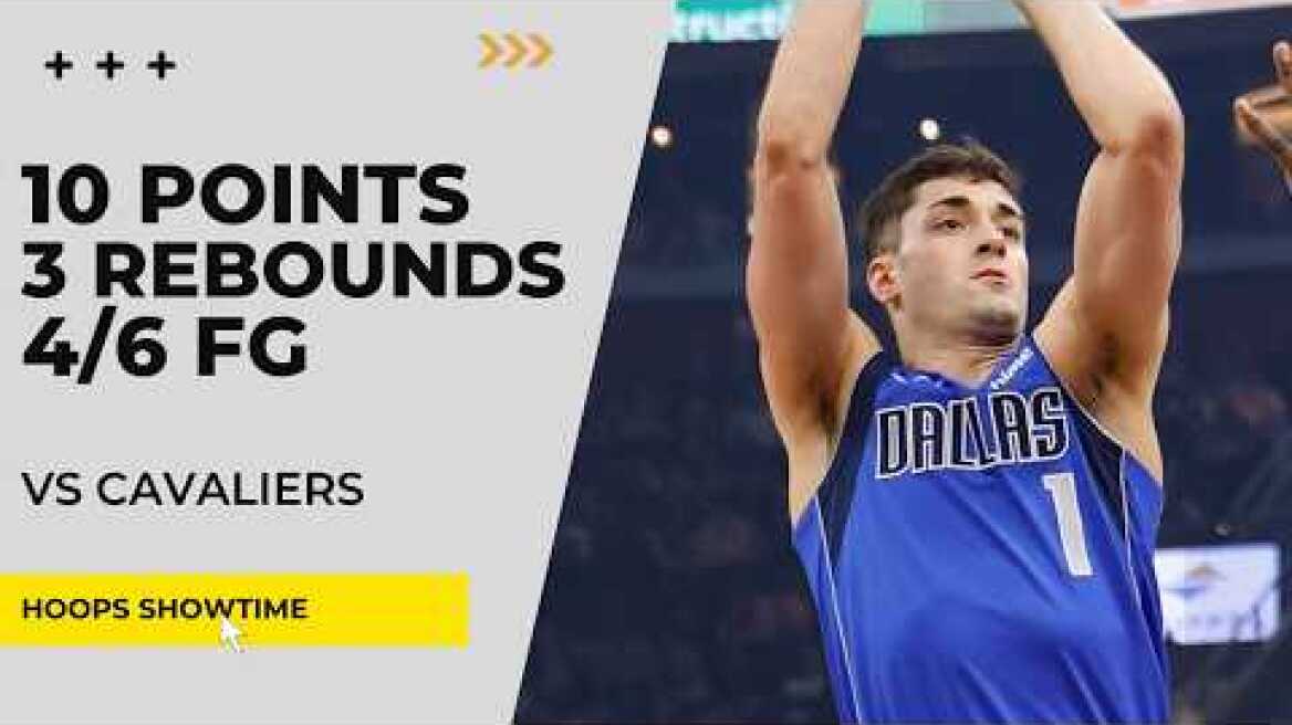 John Poulakidas 10 Points, 3 Rebs, 4/6 FG vs Cavaliers I 25-26 NBA Season