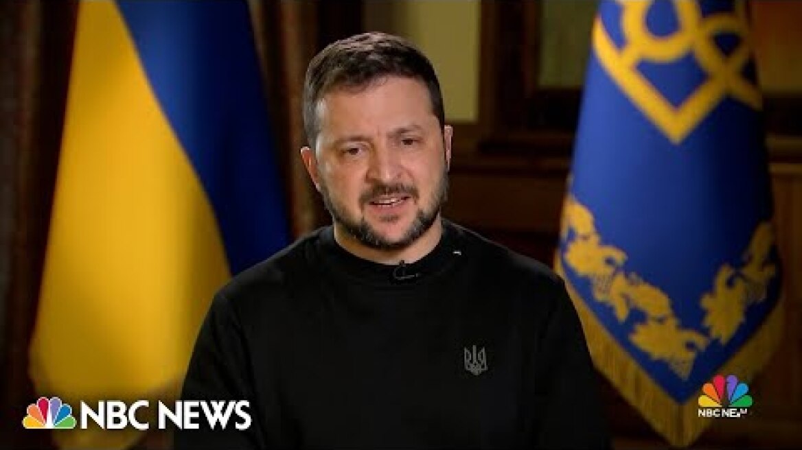 Full Zelenskyy: ‘We are not ready to give our freedom to this f---ing terrorist Putin’