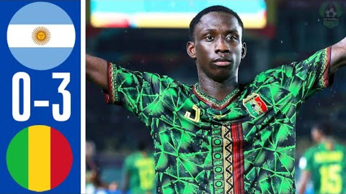 Argentina vs Mali 0-3 - All Goals & Highlights - U17 World Cup