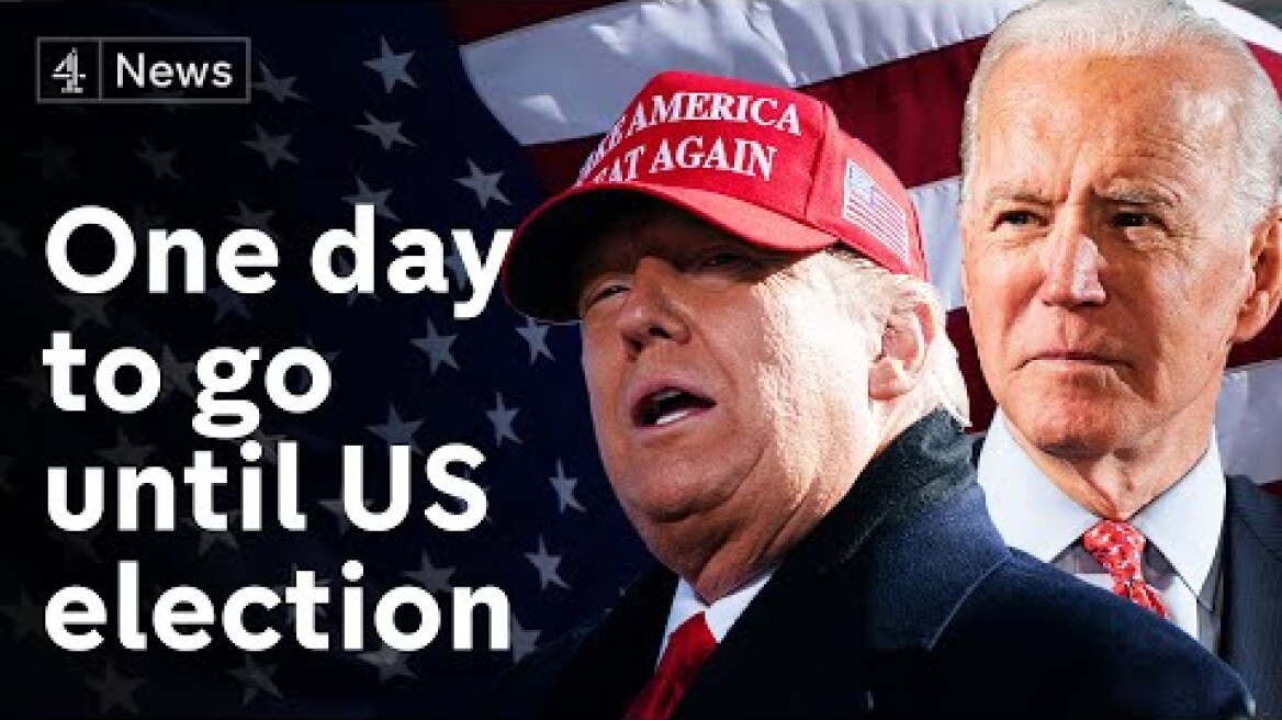 US election: Trump ‘going in with our lawyers’ when polls close