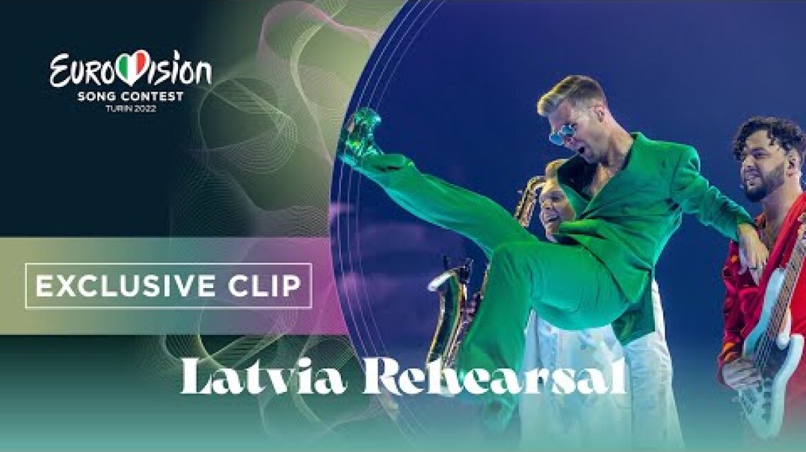 Citi Zēni - Eat Your Salad - Exclusive Rehearsal Clip - Latvia 🇱🇻 - Eurovision 2022