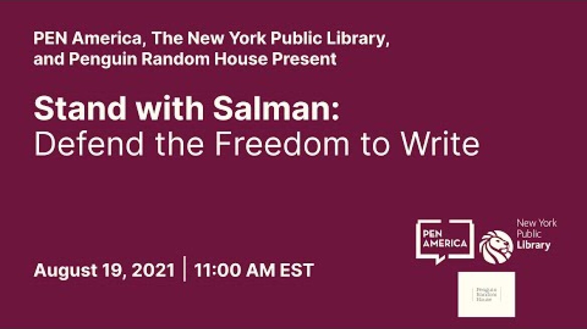 Stand with Salman: Defend the Freedom to Write