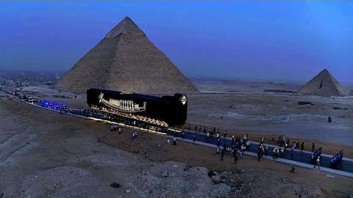 Exclusive in English: Full Story of King Khufu Solar Boat Relocation to the Grand Egyptian Museum