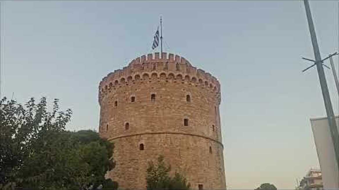 ThessToday.gr - Έπαρση σημαίας Λευκό Πύργο