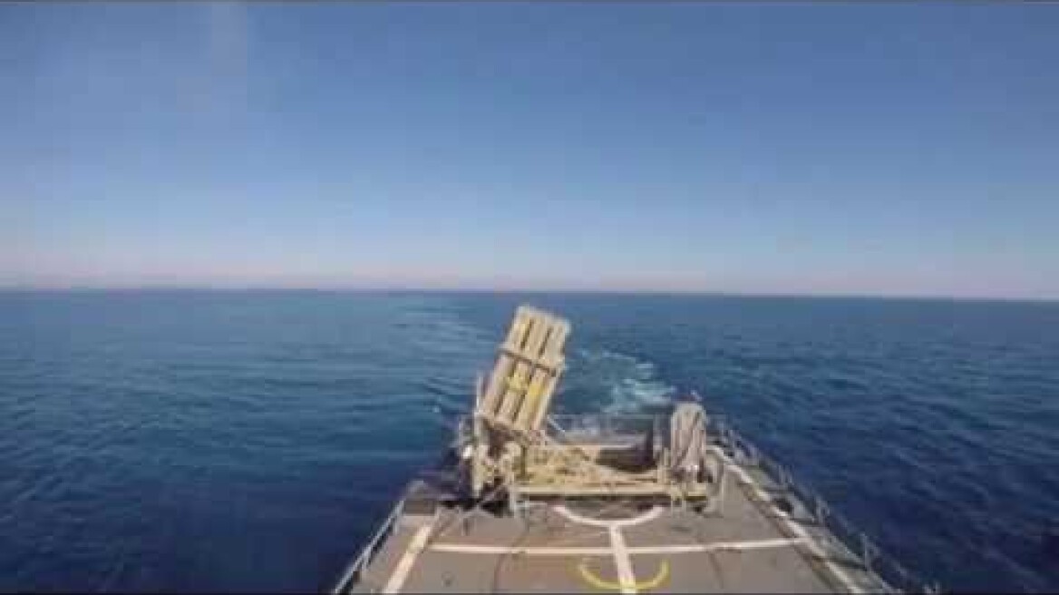 Iron Dome of the Seas: Successful Interception by Tamir Adir System
