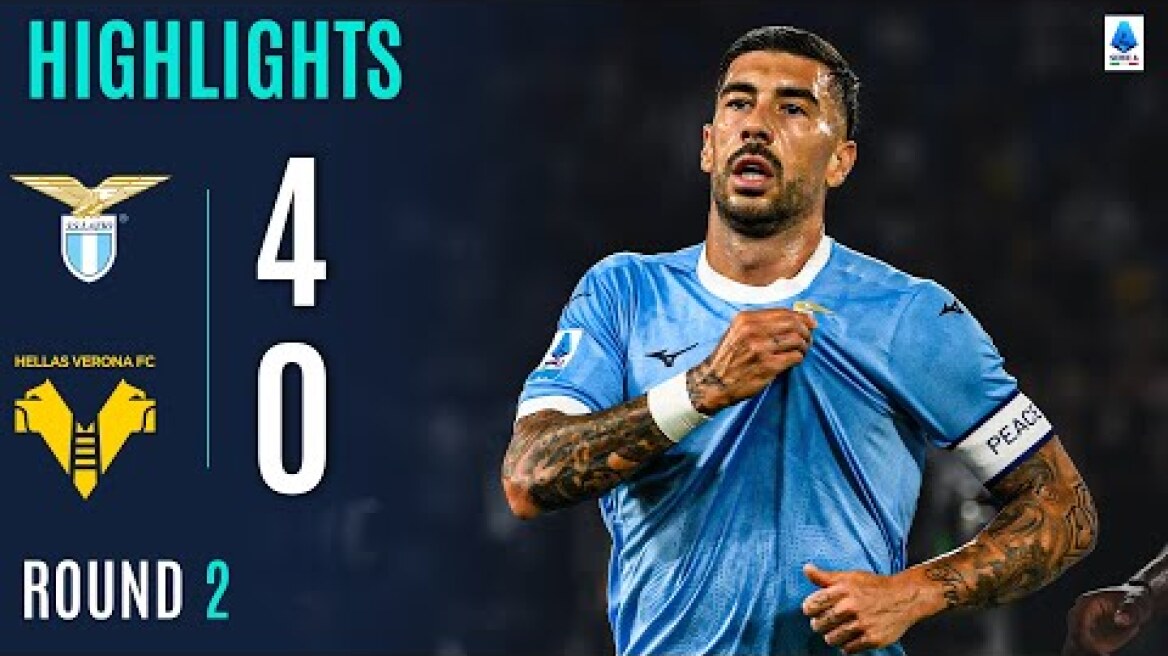 LAZIO-VERONA 4-0 | HIGHLIGHTS | Lazio Take First Win of the Campaign | Serie A 2025/26