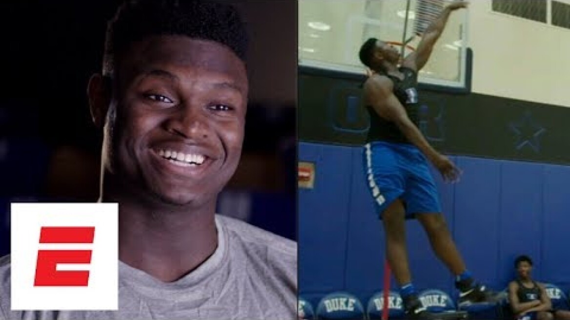 Duke’s Zion Williamson’s vertical leap makes highlight dunks possible | ESPN