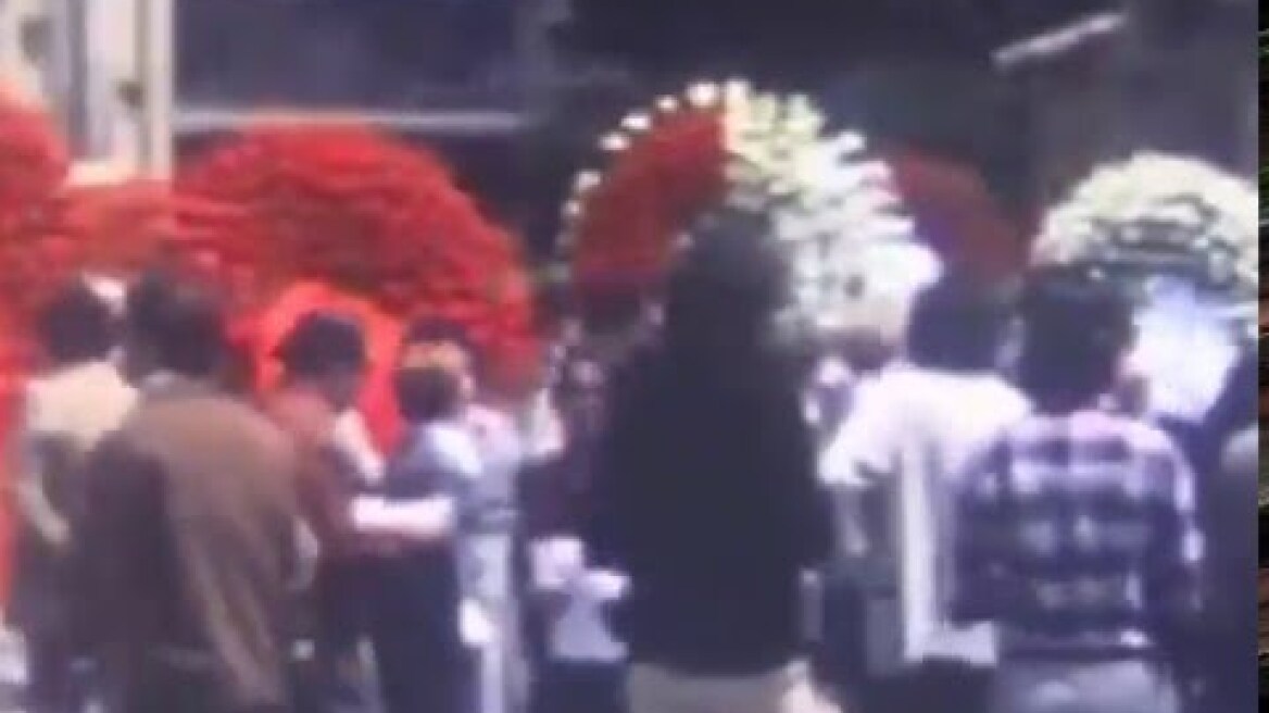 H κηδεια του Παναγούλη τον Μάιο του 1976