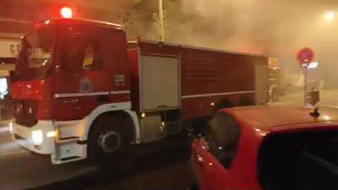 Θεσσαλονίκη: Φωτιά σε διαμέρισμα στην Ολυμπιάδος