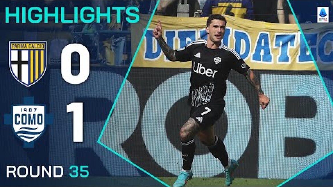 PARMA-COMO 0-1 | HIGHLIGHTS | Two In Two For Strefezza As Como Make It 5 In A Row | Serie A 2024/25