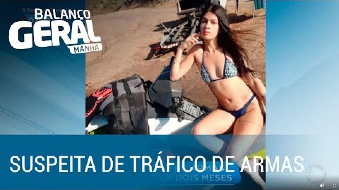 Fotos com fuzil levam "madame do crime" para a prisão