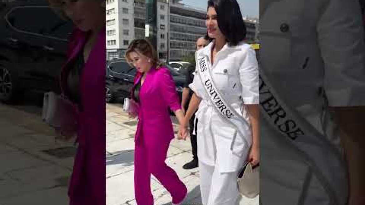 Miss Universe: Επίσκεψη στην Αθήνα