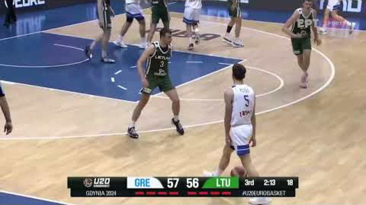 Ελλάδα - Λιθουανία | Αλάνθαστες επιθέσεις, στο +5 η Ελλάδα κόντρα στη Λιθουανία