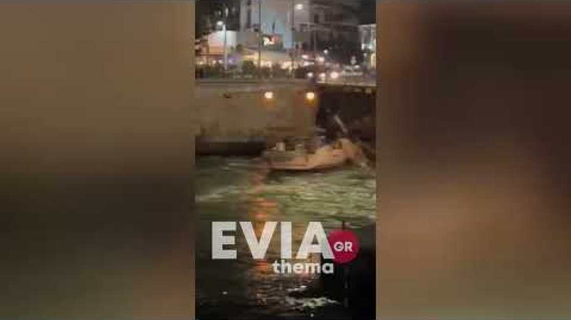 Eviathema.gr - Σύγκρουση ιστιοφόρου στη Χαλκίδα