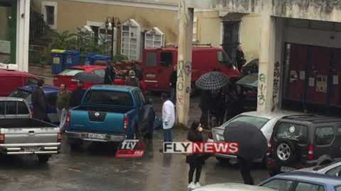 Άγριο ξύλο στη Λαχαναγορά Σπάρτης