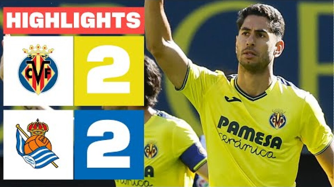 VILLARREAL CF 2 - 2 REAL SOCIEDAD  I RESUMEN LALIGA EA SPORTS