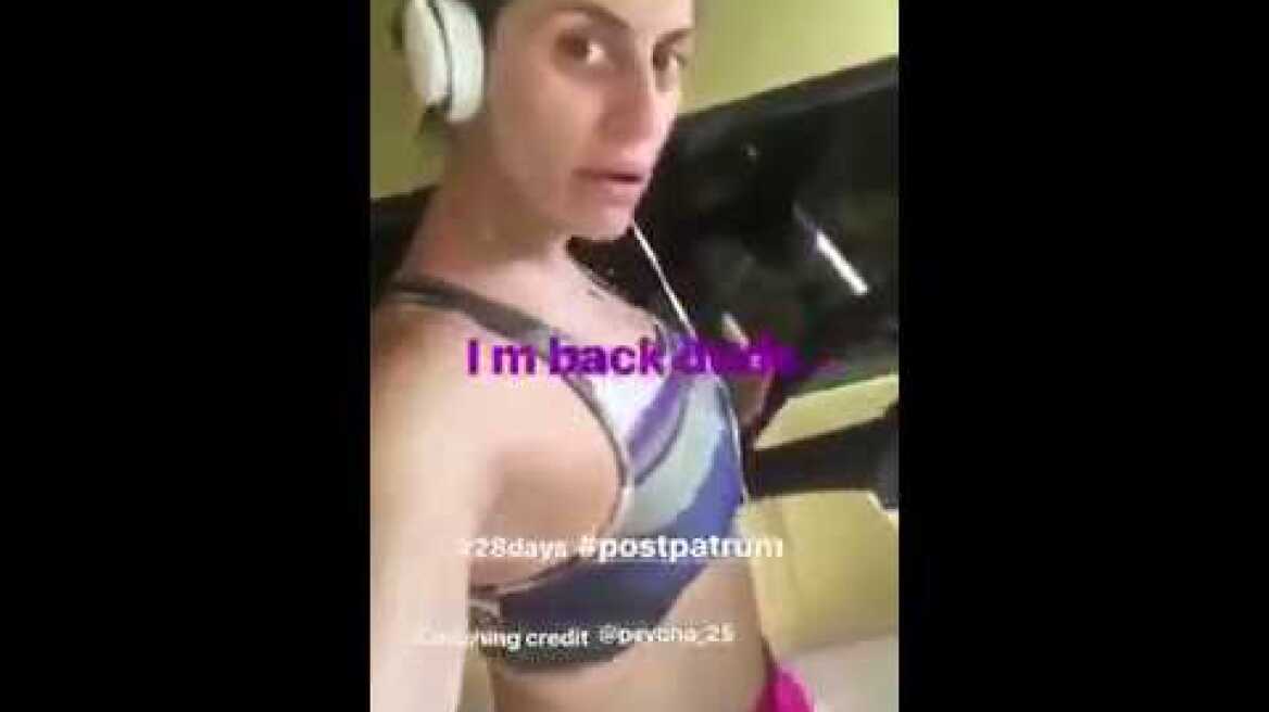 Peoplegreece.com - Ελεονώρα Μελέτη: το σώμα της ένα μήνα μετά τον τοκετό