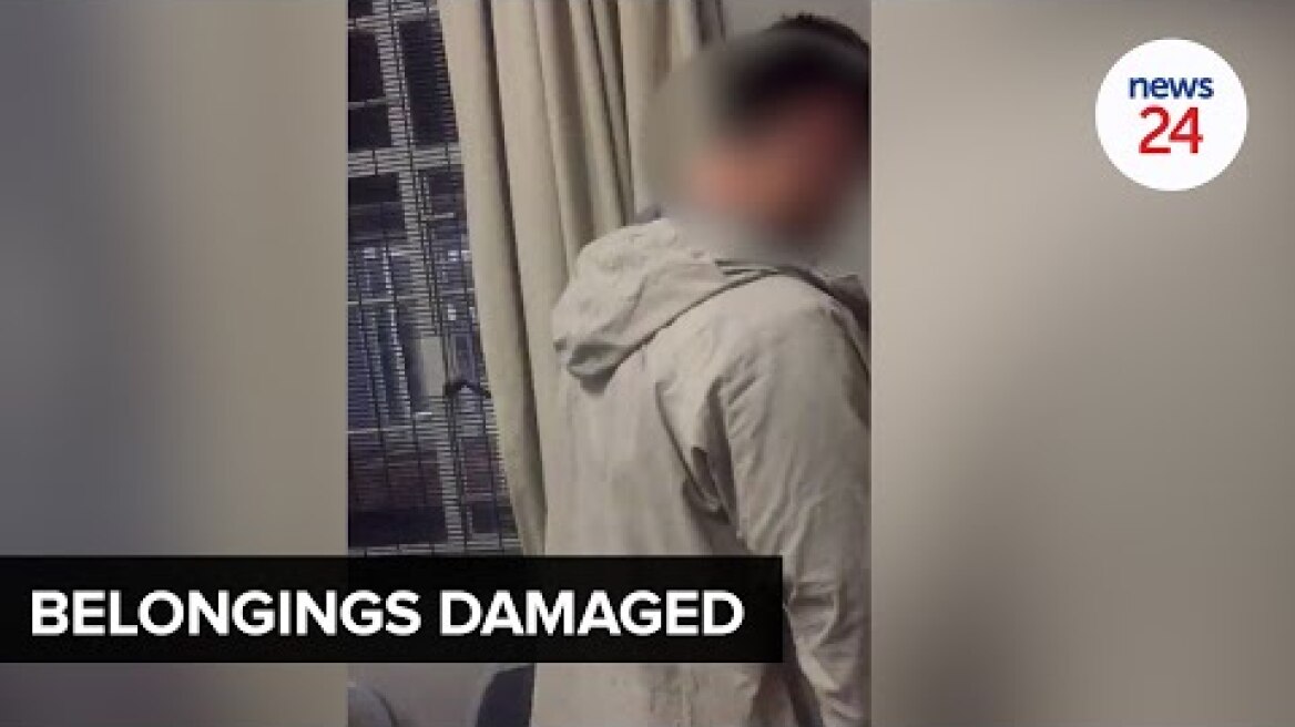 WATCH | Stellenbosch University student's belongings urinated on in  allegedly racist incident