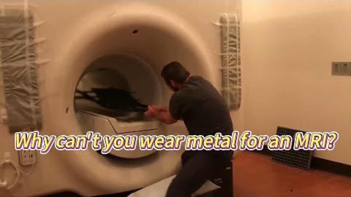 Why can't you wear metal for an MRI？