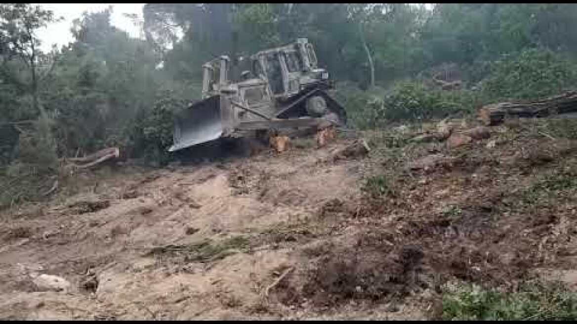 Αντιπυρικές ζώνες με τη βοήθεια του στρατού (1)