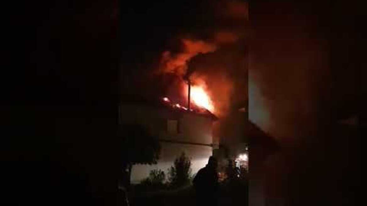 Φωτιά σε οικία στο Δοκίμι Αγρινίου 2