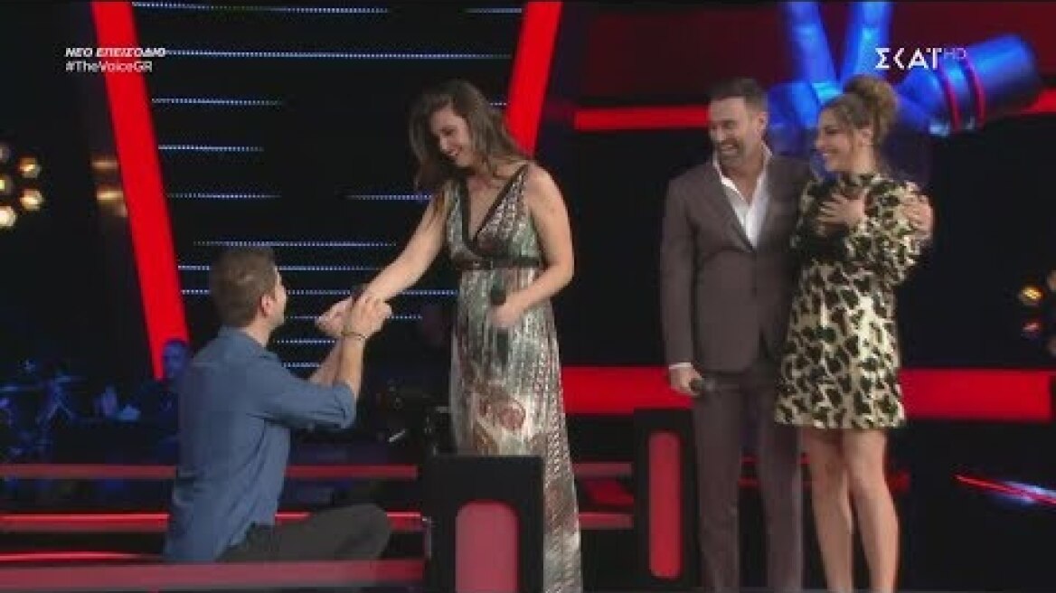 The Voice of Greece | Πρόταση γάμου στο Voice of Greece