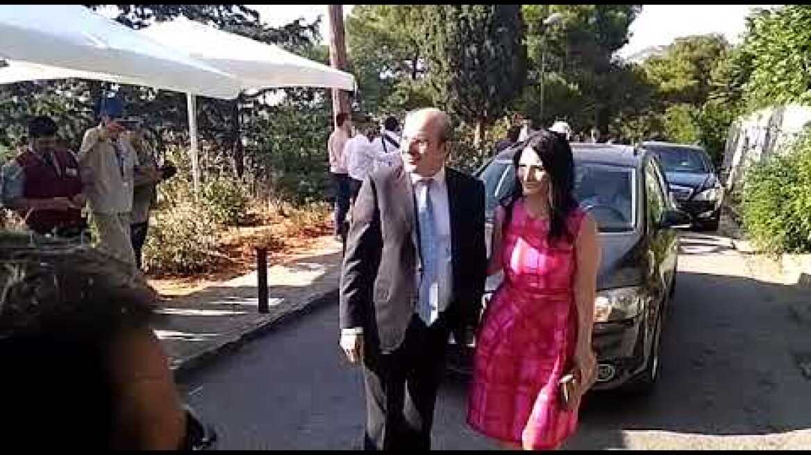 Χατζηδάκις με σύζυγο