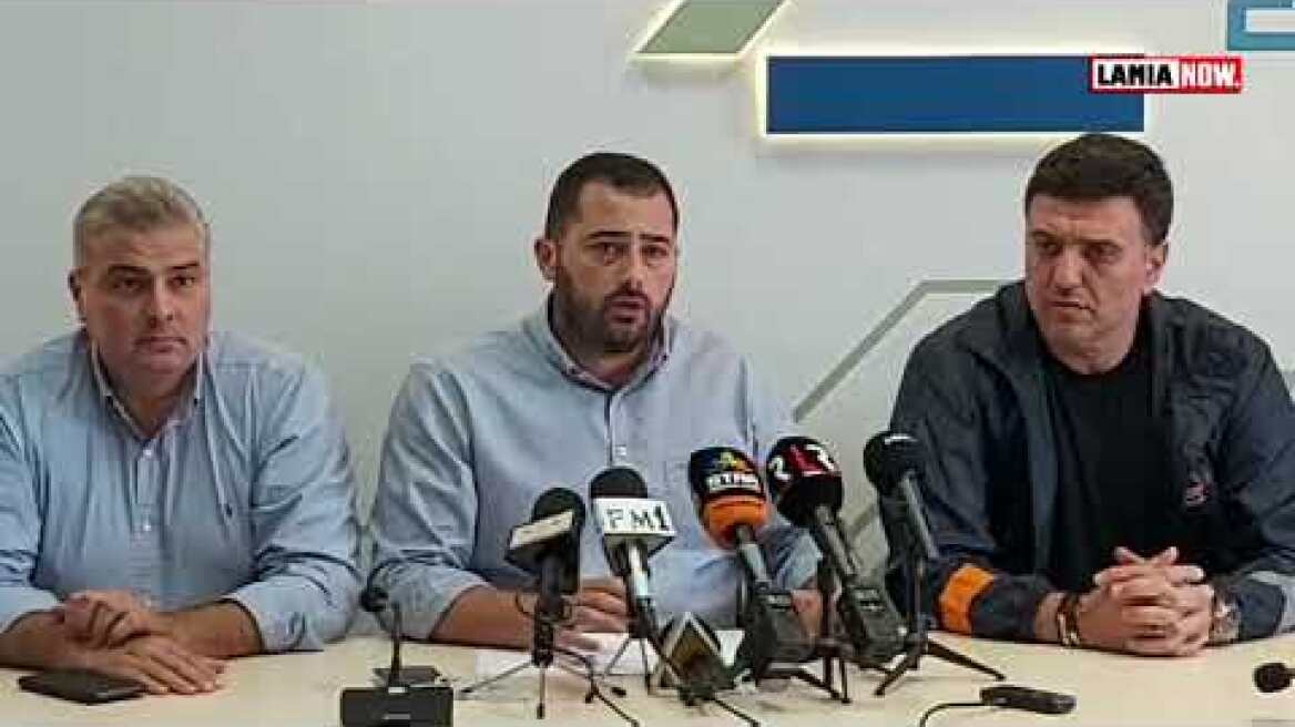 Στην Λαμία ο Βασίλης Κικίλιας - σύσκεψη για την κακοκαιρία Elias