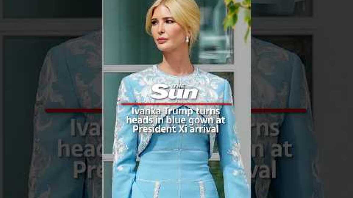 Ivanka Trump & Arabella welcome Xi Jinping | The US Sun