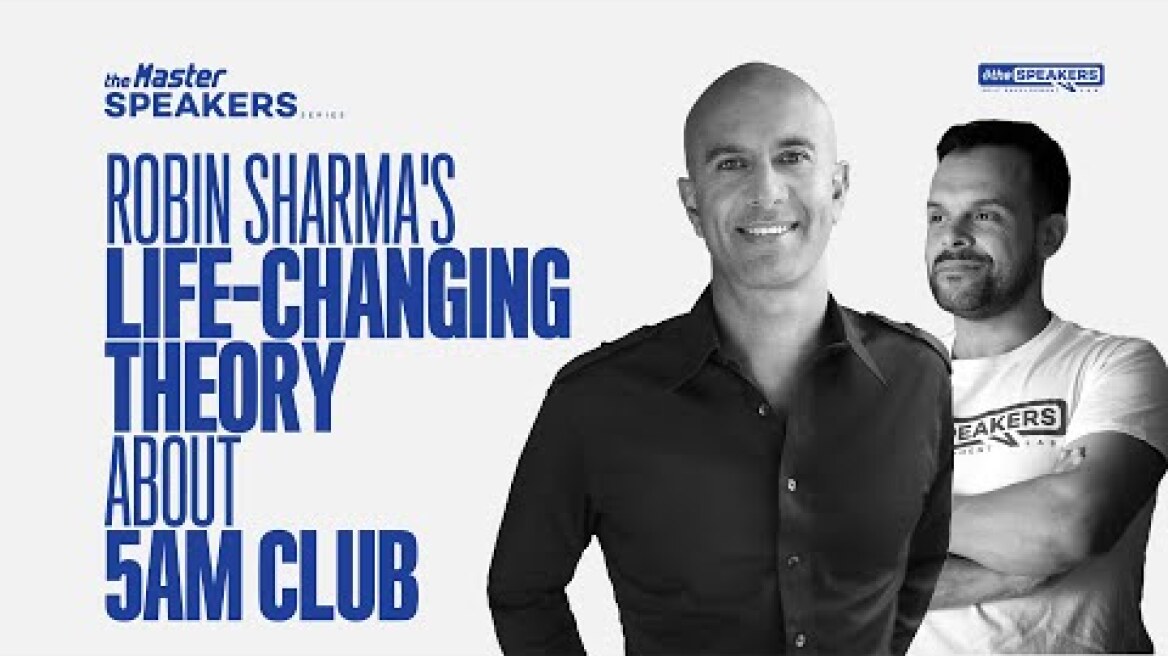 Robin Sharma - Για 1η φορά συζητά Live στο ελληνικό κοινό | theSPEAKERS