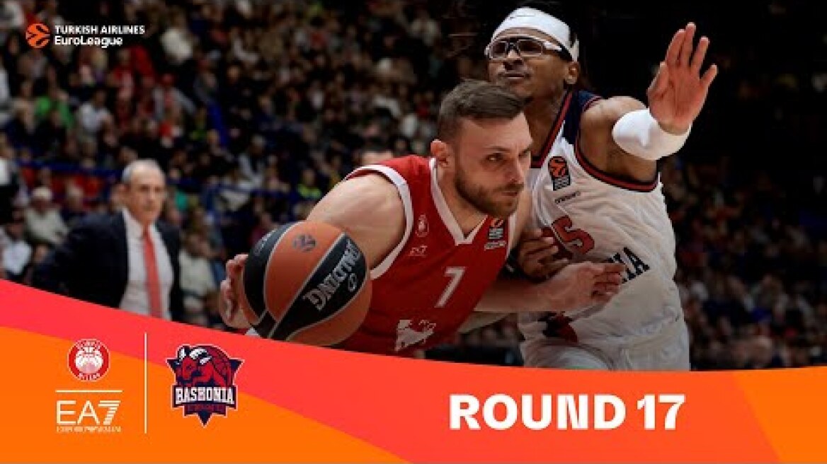 Milan-Baskonia | Round 17 Highlights | 2023-24 Turkish Airlines EuroLeague