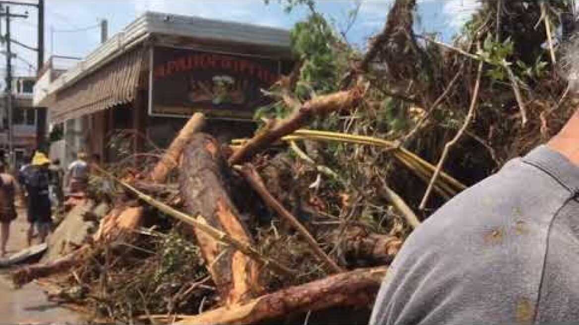 Πολιτικά το ποτάμι που ξεχείλισε και πλημμύρισε το χωριό