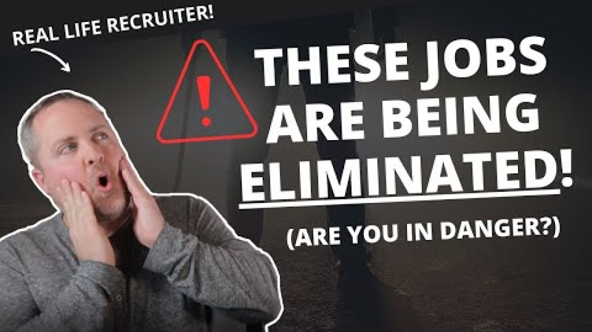 Artificial Intelligence Is (ACTIVELY) Eliminating These Jobs Forever!