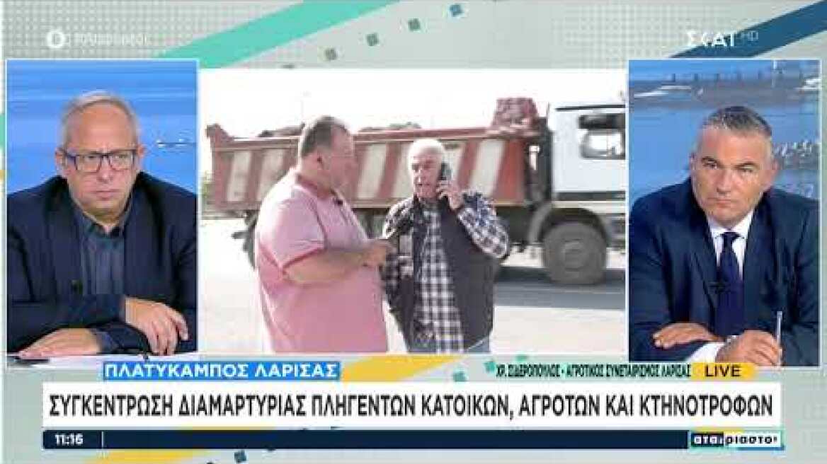 Αγρότης από Λάρισα: Κάθε κτηνοτρόφος πρέπει να λάβει €30.000 βοήθεια