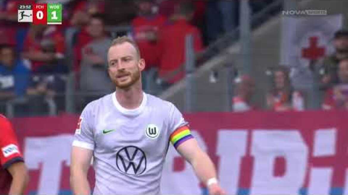 Xάιντενχαϊμ - Βόλφσμπουργκ: 1-3 (MD 1, 23/8/25)