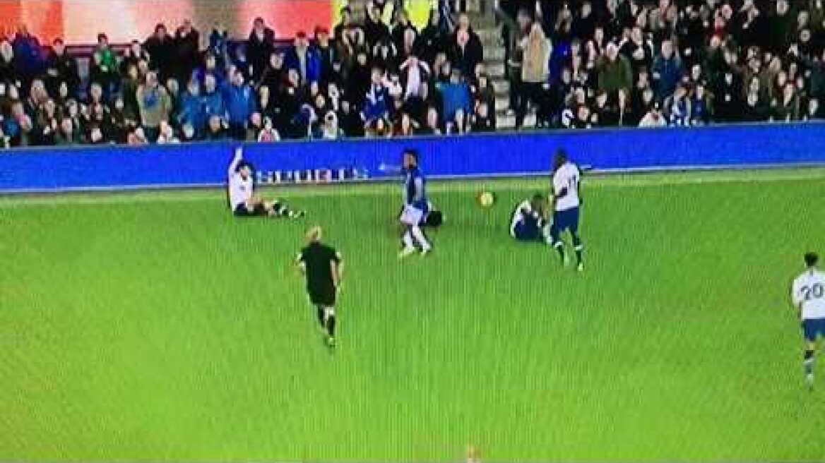 Son HORRIFIC TACKLE on Andre Gomes BROKEN LEG (RED CARD)