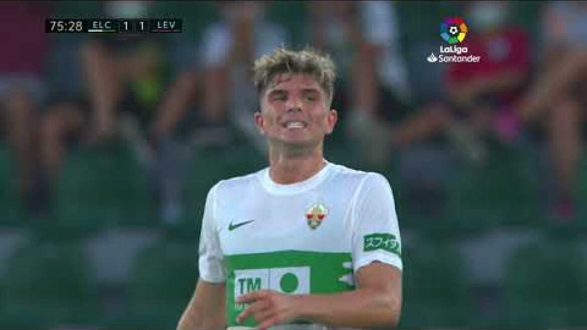Resumen de Elche CF vs Levante UD (1-1)