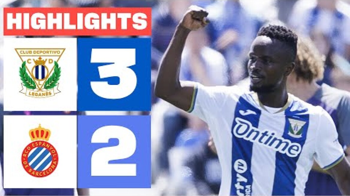 CD LEGANÉS 3 - 2 RCD ESPANYOL I RESUMEN LALIGA EA SPORTS