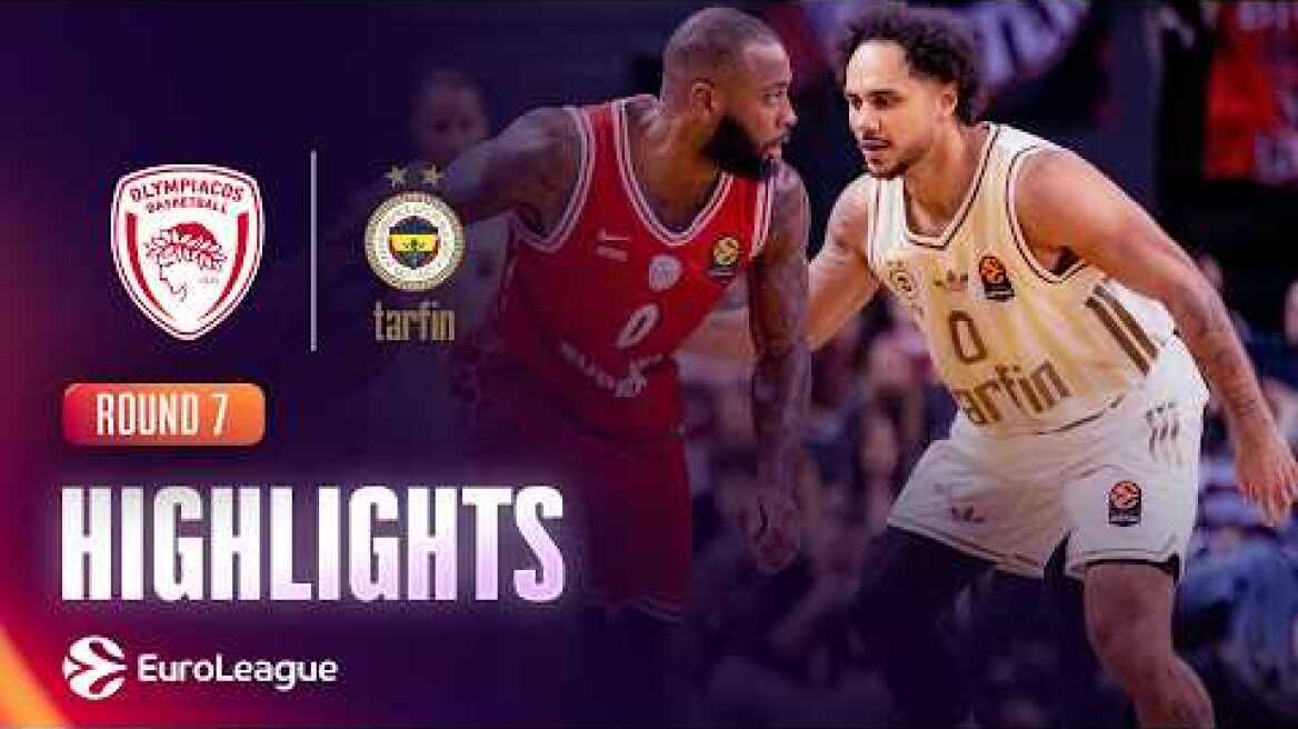 Olympiacos - Fenerbahce Tarfin | R7 Basketball Highlights 2026-27