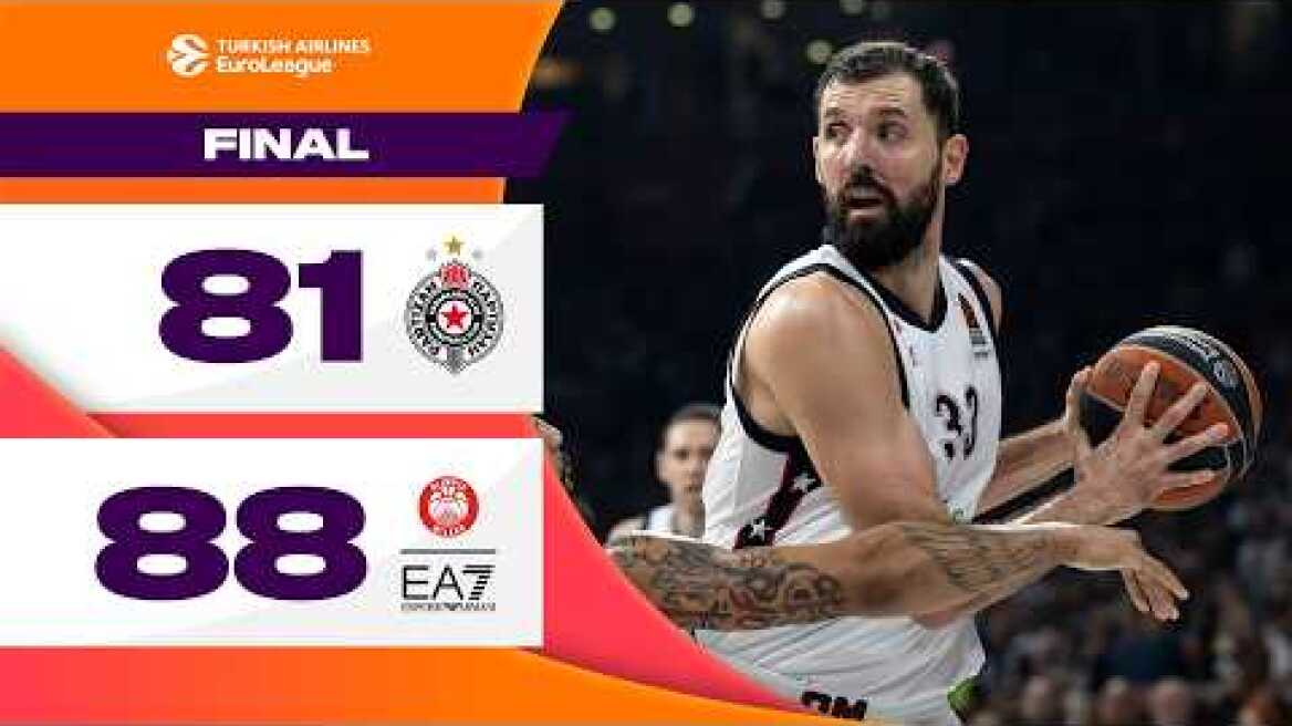 Italian team STUNS Belgrade | Partizan - Milan | BASKETBALL HIGHLIGHTS R10 2024-25