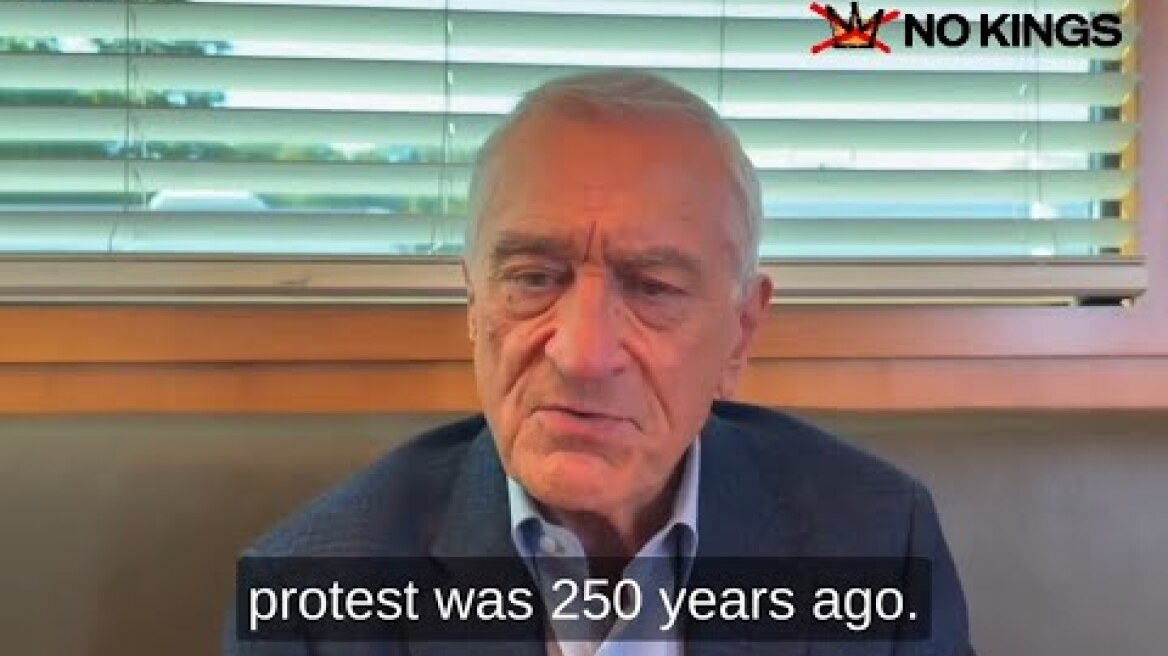 No Kings Robert DeNiro