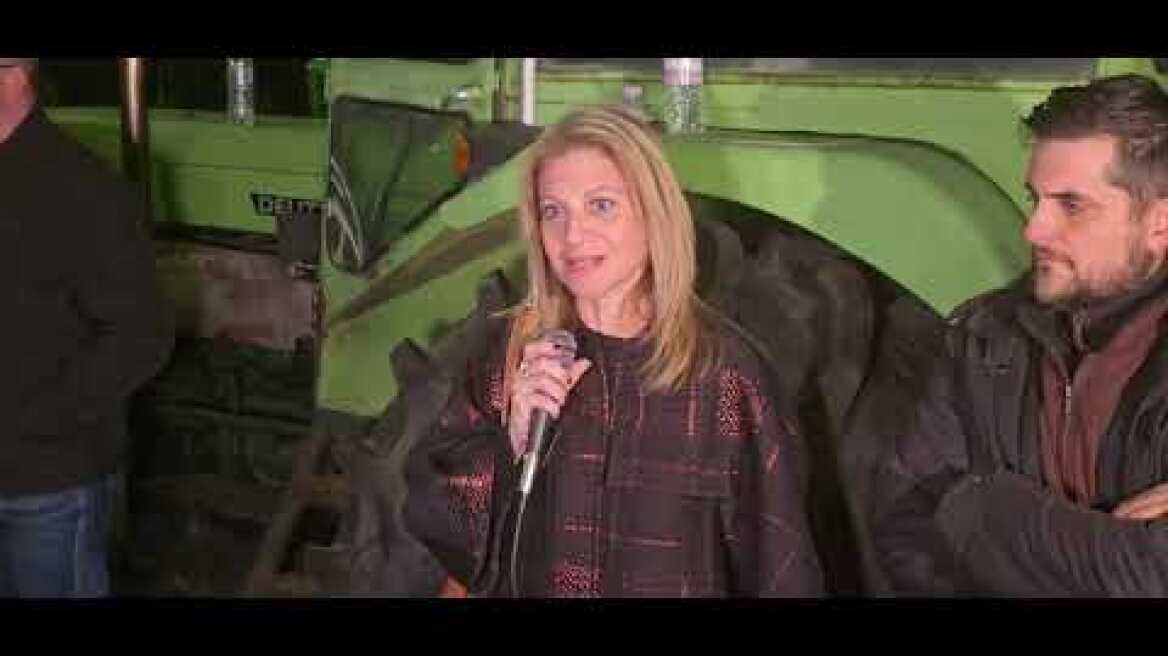 Η Καρυστιανού στο μπλόκο της Νίκαιας