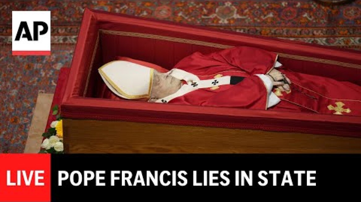 LIVE: Pope Francis lies in state in St. Peter’s Basilica