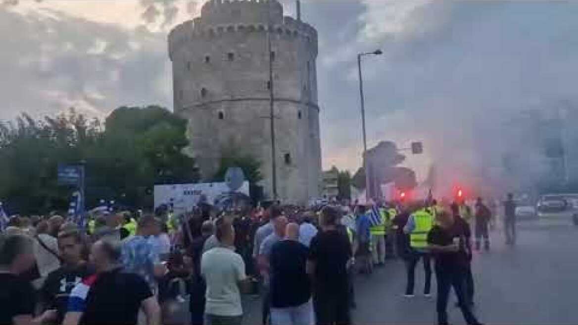 Συγκέντρωση ενστόλων στη Θεσσαλονίκη (1)