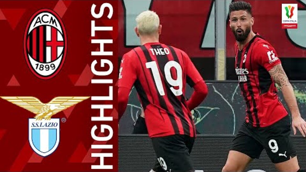 Milan 4-0 Lazio | Giroud Double as Milan advance to Semi-Final! | Coppa Italia Frecciarossa 2021/22