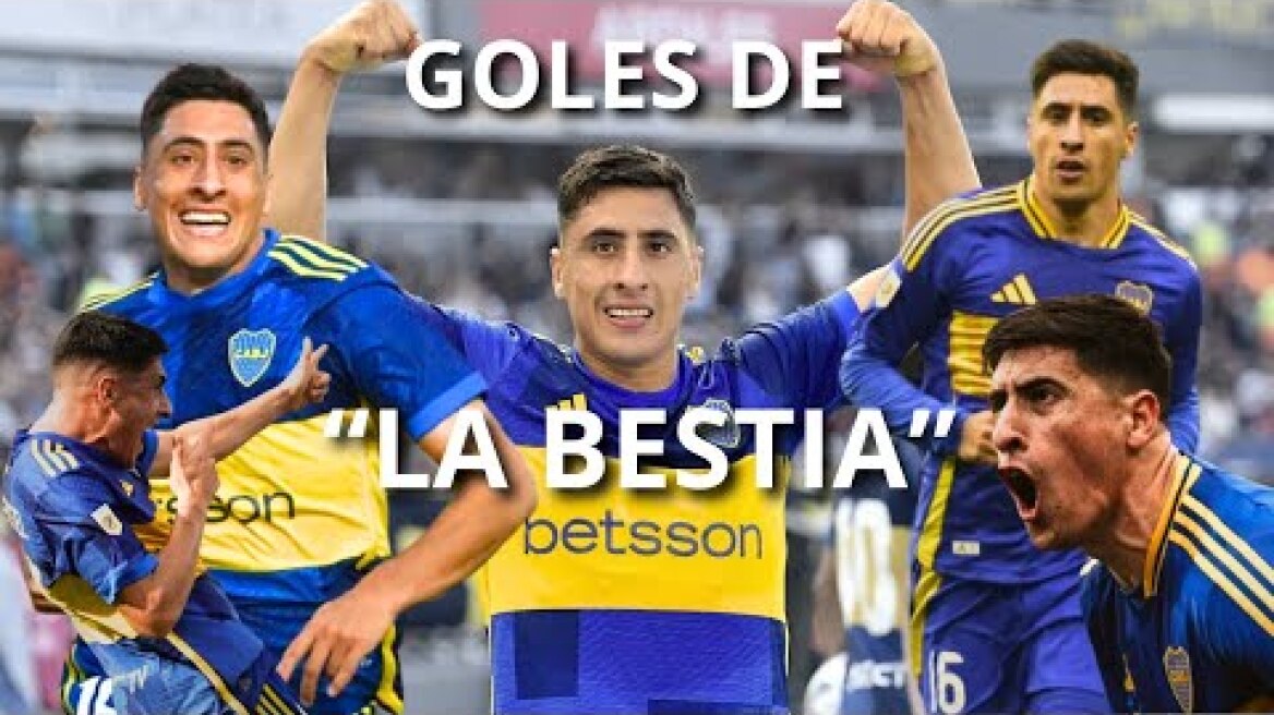 TODOS LOS GOLES DE MIGUEL MERENTIEL EN BOCA JUNIORS