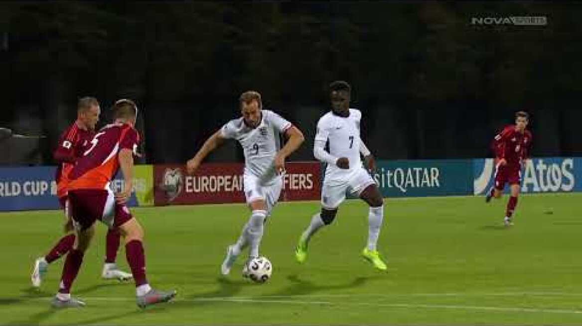 Λετονία-Αγγλία: 0-5 (14/10/2025)