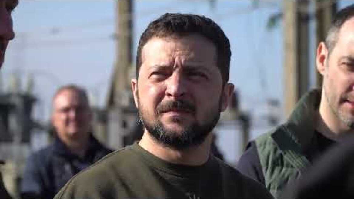 Зеленський відвідав один з енергетичних об’єктів Херсонщини